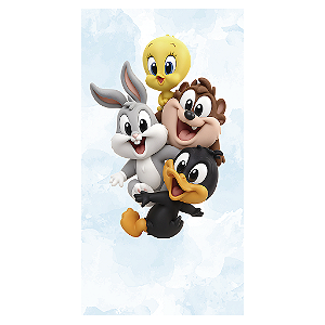 Capa Mini Faixa Lateral Sublimado - Looney Tunes