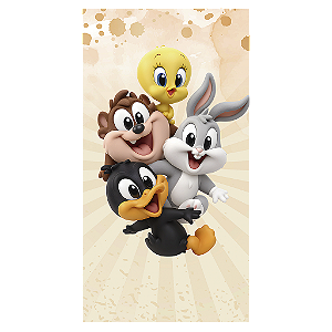 Capa Mini Faixa Lateral Sublimado - Looney Tunes