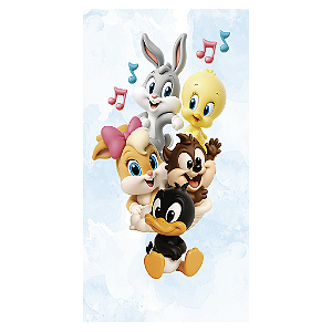 Capa Mini Faixa Lateral Sublimado - Looney Tunes