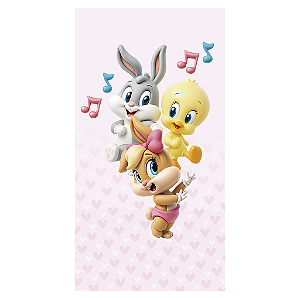 Capa Mini Faixa Lateral Sublimado - Looney Tunes