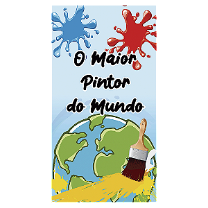Capa Mini Faixa Lateral Sublimado - O Maior Pintor Do Mundo