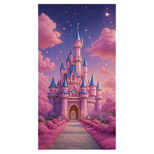 Capa Mini Faixa Lateral Sublimado - Princesa Aurora Bela Adormecida
