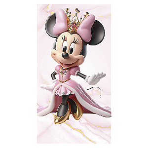 Capa Mini Faixa Lateral Sublimado - Minnie
