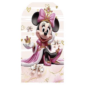 Capa Mini Faixa Lateral Sublimado - Minnie