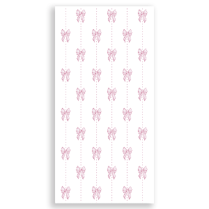Capa Mini Faixa Lateral Sublimado - Bolinhas Laço Rosa