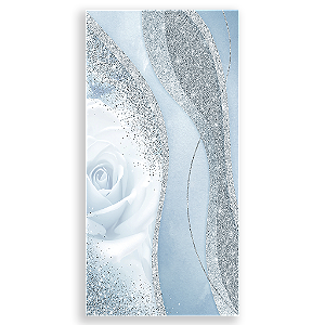 Capa Mini Faixa Lateral Sublimado - Fundo Glitter Azul
