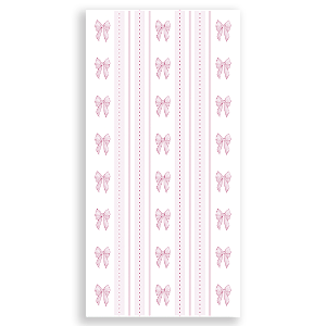Capa Mini Faixa Lateral Sublimado - Laço Rosa