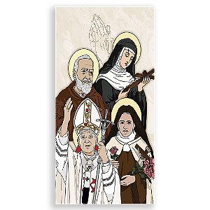 Capa Mini Faixa Lateral Sublimado - Religioso Santos