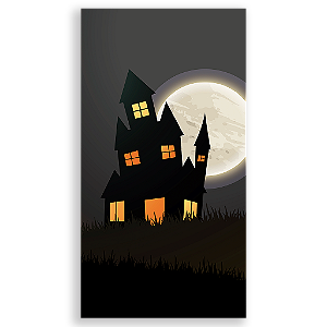 Capa Mini Faixa Lateral Sublimado - Dia das Bruxas Halloween