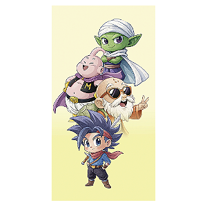 Capa Mini Faixa Lateral Sublimado - Dragon Ball