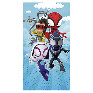 Capa Mini Faixa Lateral Sublimado - Homem Aranha Miles Morales