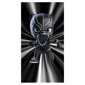 Capa Mini Faixa Lateral Sublimado - Pantera Negra