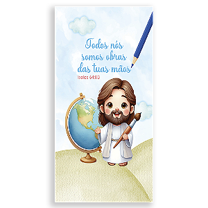 Capa Mini Faixa Lateral Sublimado - Jesus Maior Pintor