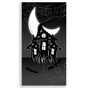 Capa Mini Faixa Lateral Sublimado - Dia das Bruxas Halloween