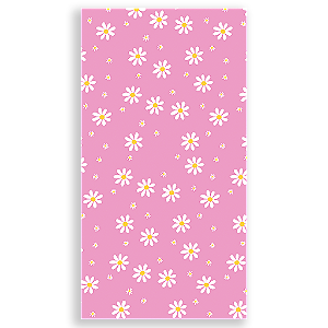 Capa Mini Faixa Lateral Sublimado - Flor Margarida