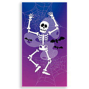 Capa Mini Faixa Lateral Sublimado - Dia das Bruxas Halloween