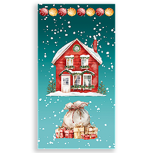 Capa Mini Faixa Lateral Sublimado - Natal