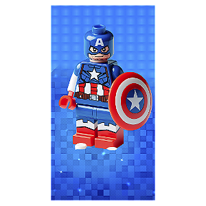 Capa Mini Faixa Lateral Sublimado - Lego