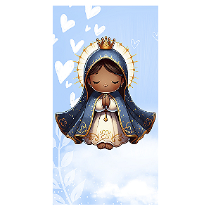 Capa Mini Faixa Lateral Sublimado - Nossa Senhora