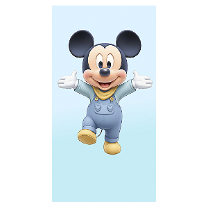 Capa Mini Faixa Lateral Sublimado - Minnie