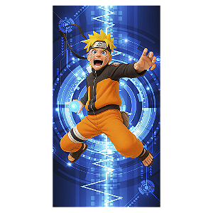 Capa Mini Faixa Lateral Sublimado - Naruto