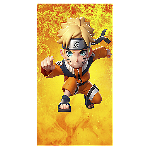 Capa Mini Faixa Lateral Sublimado - Naruto