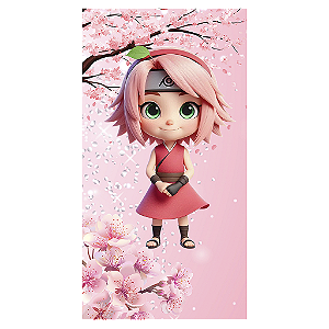 Capa Mini Faixa Lateral Sublimado - Sakura