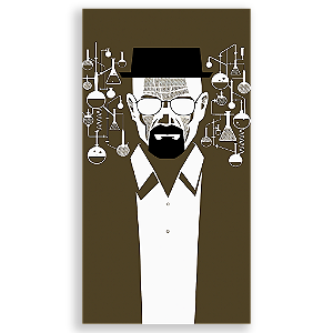 Capa Mini Faixa Lateral Sublimado - Breaking Bad