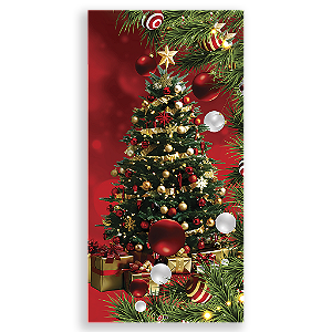 Capa Mini Faixa Lateral Sublimado - Natal