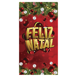 Capa Mini Faixa Lateral Sublimado - Natal
