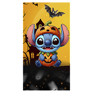 Capa Mini Faixa Lateral Sublimado - Stitch Halloween