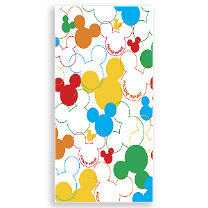 Capa Mini Faixa Lateral Sublimado - Fundo Mickey