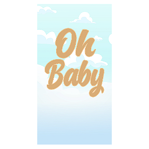 Capa Mini Faixa Lateral Sublimado - Urso Oh Baby