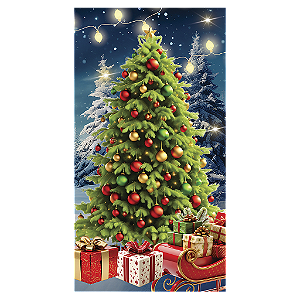 Capa Mini Faixa Lateral Sublimado - Natal