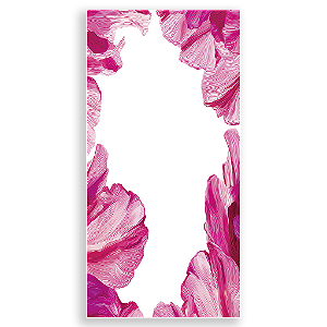 Capa Mini Faixa Lateral Sublimado - Floral