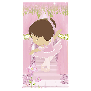 Capa Mini Faixa Lateral Sublimado - Bailarina