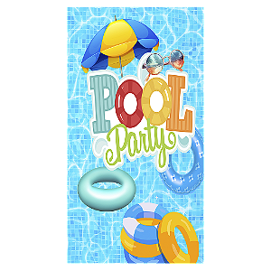 Capa Mini Faixa Lateral Sublimado - Pool Party