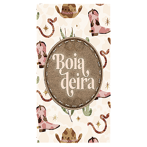 Capa Mini Faixa Lateral Sublimado - Ana Castela Boiadeira