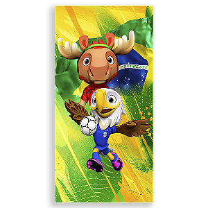 Capa Mini Faixa Lateral Sublimado - Copa Brasil