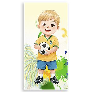 Capa Mini Faixa Lateral Sublimado - Copa Brasil Infantil