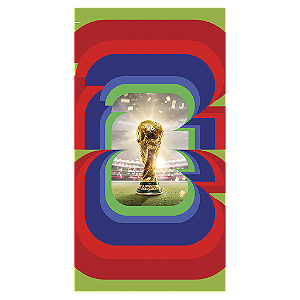 Capa Mini Faixa Lateral Sublimado - Copa Do Mundo