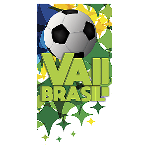 Capa Mini Faixa Lateral Sublimado - Copa Do Mundo Brasil