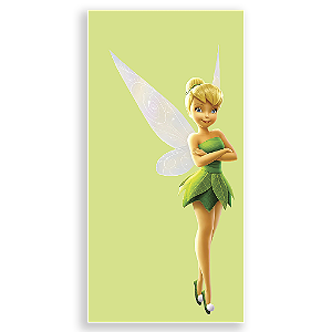 Capa Mini Faixa Lateral Sublimado - Sininho Tinkerbell