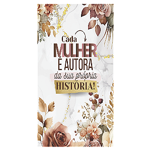 Capa Mini Faixa Lateral Sublimado - Dia Da Mulher