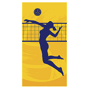 Capa Mini Faixa Lateral Sublimado - Vôlei