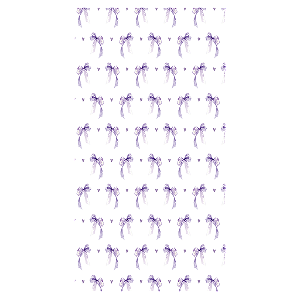 Capa Mini Faixa Lateral Sublimado - Laços Lilas