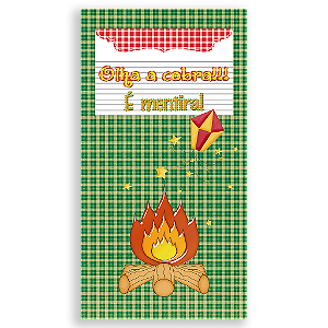 Capa Mini Faixa Lateral Sublimado - Festa Junina