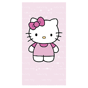 Capa Mini Faixa Lateral Sublimado - Hello Kitty