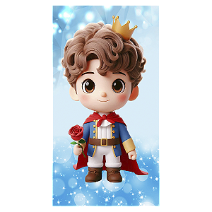 Capa Mini Faixa Lateral Sublimado - Pequeno Principe