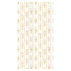 Capa Mini Faixa Lateral Sublimado - Cores Marrom Floral